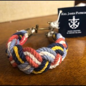 Kiel James Patrick Braided Rope Bracelet